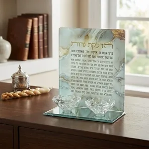 פמוט גב זכוכית